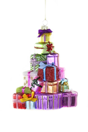 Present Stack Christmas Ornament