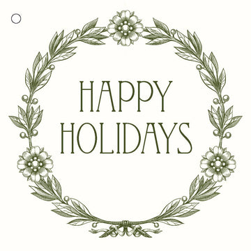 Happy Holidays Gift Tags