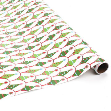 Twinkle Trees Christmas Wrapping Paper | Holiday Giftwrap