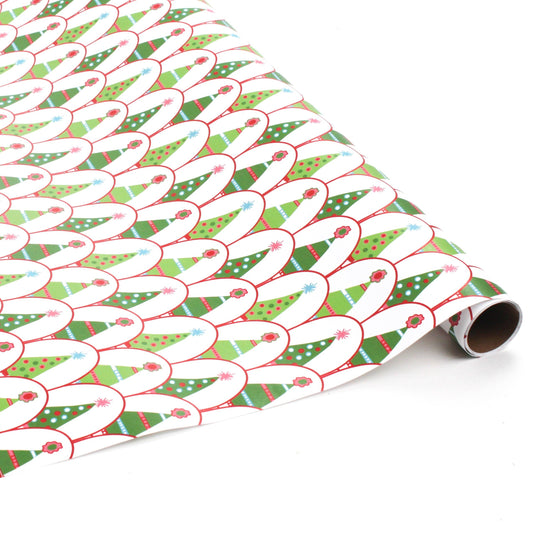 Twinkle Trees Christmas Wrapping Paper | Holiday Giftwrap