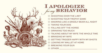 Hunting Behavior Greeting Card