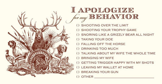 Hunting Behavior Greeting Card