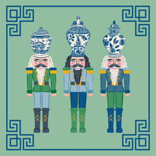 Holiday Cocktail Napkins | Ginger Jar Nutcracker