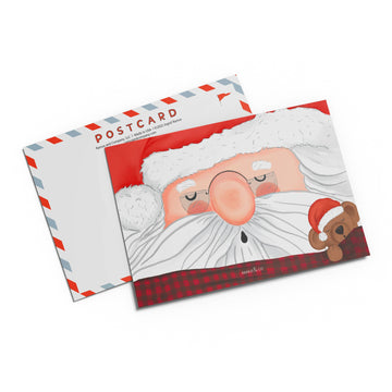 Santa's Nap Postcard Set of 8