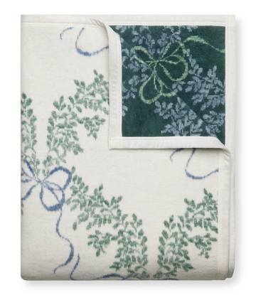 Boxwood Wreath Blanket - Original