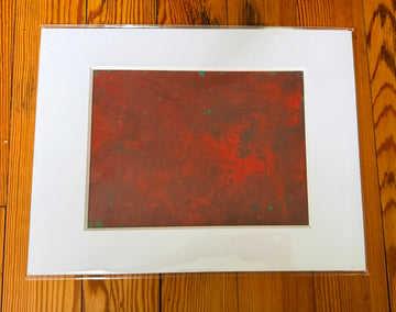 Original Study in Red - Tei Tober