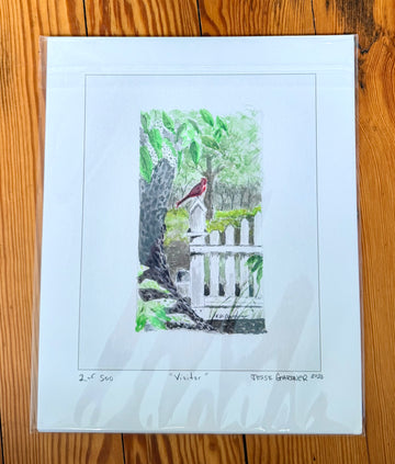 “Visitor” by Jesse Gardner — Limited Edition Print