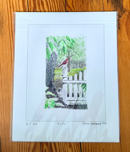 “Visitor” by Jesse Gardner — Limited Edition Print