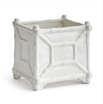 Chinoiserie Round Cache Pot Small