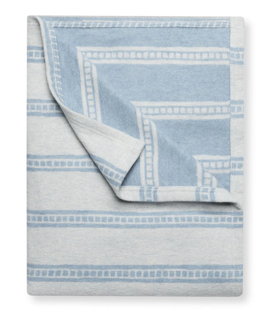 Tile Stripe Fog Lightweight Blanket