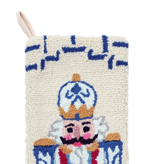Chinoiserie Nutcracker Hook Stocking