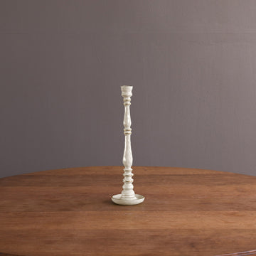 ENCANTO Crosby Small Candlestick Holder (Cream)