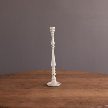 ENCANTO Crosby Medium Candlestick Holder (Cream)