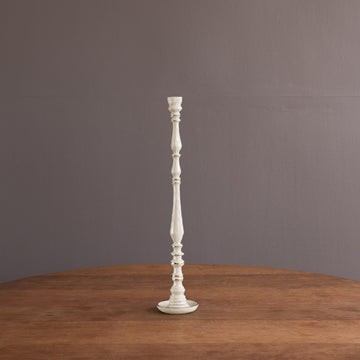 ENCANTO Crosby Large Candlestick Holder (Cream)