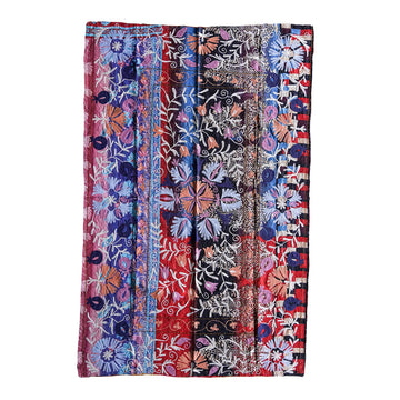 Vintage Kantha w/Suzani Embroidery